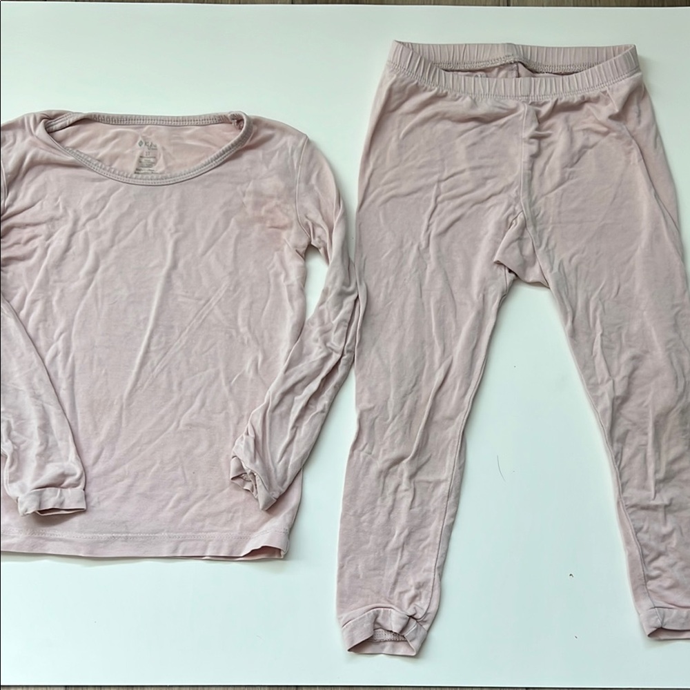 Kyte Baby Toddler Pajamas in Blush - Size 3T